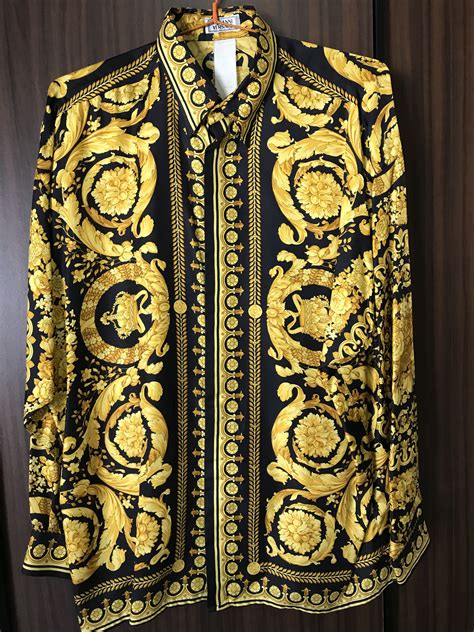 versace vintage shirts|vintage gianni versace label.